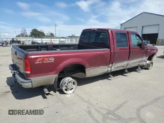 2004 Ford F-350 XL with VIN 1FTSW31P54EC27424, listed as a Copart auction lot 53072375 with 209,579 mi miles and Salvage Title. Bid and sale history available at DreamBid. Image 3.