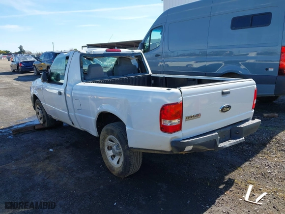 2007 Ford Ranger XL with VIN 1FTYR10D77PA59405, listed as a IAAI auction lot 41495800 with 125,849 mi miles. Bid and sale history available at carsss.com. Image 3.