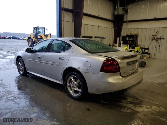 2004 Pontiac Grand Prix GTP with VIN 2G2WR524841293951, listed as a Copart auction lot 44896635 with 182,348 mi miles and Salvage Title. Bid and sale history available at carsss.com. Image 2.
