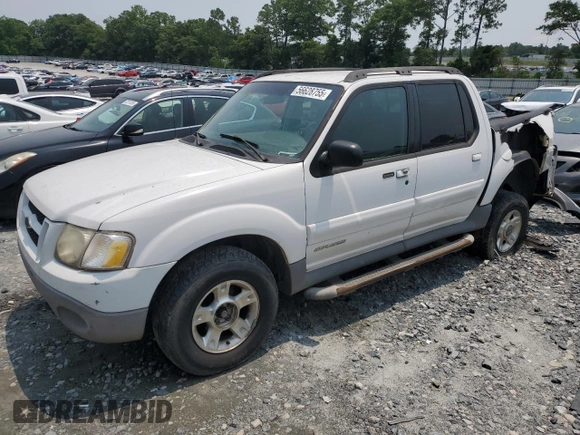 2001 Ford Explorer Sport Trac with VIN 1FMZU67E51UA46266, listed as a Copart auction lot 56628755 with 210,524 mi miles and Salvage title. Bid and sale history available at DreamBid. Image 1.