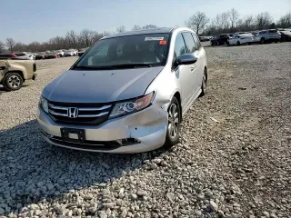 2014 Honda Odyssey Touring with VIN 5FNRL5H93EB132189, listed as a Copart auction lot 48622355 with Not Provided miles and Salvage Title. Bid and sale history available at carsss.com. Image 12.