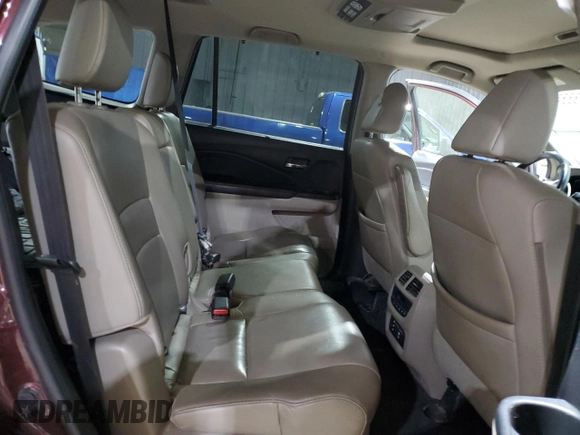 2017 Honda Pilot Touring with VIN 5FNYF6H99HB024088, listed as a Copart auction lot 88650165 with 123,964 mi miles and Salvage Title. Bid and sale history available at DreamBid. Image 11.