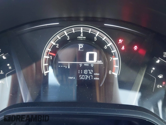 2019 Honda CR-V LX with VIN 5J6RW6H30KL000065, listed as a IAAI auction lot 41954117 with 111,872 mi miles. Bid and sale history available at carsss.com. Image 7.