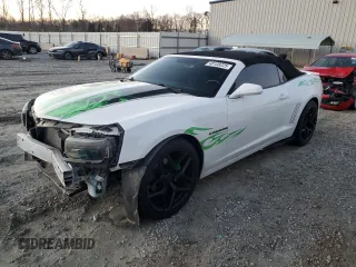 2014 Chevrolet Camaro LT with VIN 2G1FC3D34E9198935, listed as a Copart auction lot 48108225 with 122,477 mi miles and Salvage title. Bid and sale history available at DreamBid. Image 1.