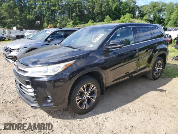 2018 Toyota Highlander LE with VIN 5TDBZRFH1JS906155, listed as a Copart auction lot 65517405 with 118,413 mi miles and Clean title. Bid and sale history available at DreamBid. Image 1.