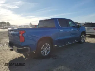 2023 Chevrolet Silverado 1500 LTZ with VIN 1GCUDGE87PZ249074, listed as a Copart auction lot 48901745 with 30,705 mi miles and Salvage Title. Bid and sale history available at DreamBid. Image 3.