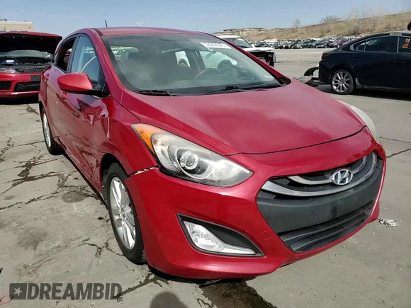 2014 Hyundai Elantra GT with VIN KMHD35LH4EU198214, listed as a Copart auction lot 52569645 with 105,696 mi miles and Salvage Title. Bid and sale history available at carsss.com. Image 13.
