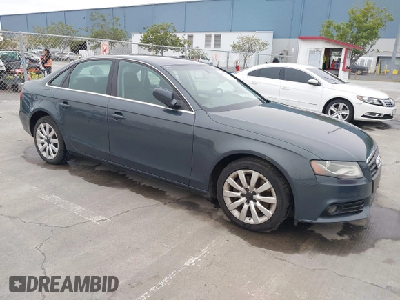 2010 Audi A4 Premium Plus z VIN WAUEFAFL5AN008852, wystawiony jako IAAI lot #41968853 z przebiegiem 119 526 mil mil oraz . Historia ofert i sprzedaży dostępna na DreamBid. Obrazek 1.