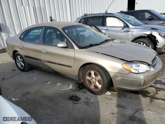 2001 Ford Taurus SES with VIN 1FAFP55UX1G173344, listed as a Copart auction lot 86488054 with 105,043 mi miles and Salvage Title. Bid and sale history available at carsss.com. Image 4.