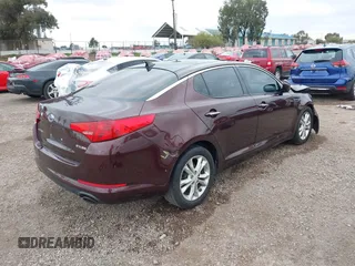 2012 Kia Optima EX with VIN 5XXGN4A76CG024213, listed as a IAAI auction lot 41871583 with 194,168 mi miles and . Bid and sale history available at carsss.com. Image 4.