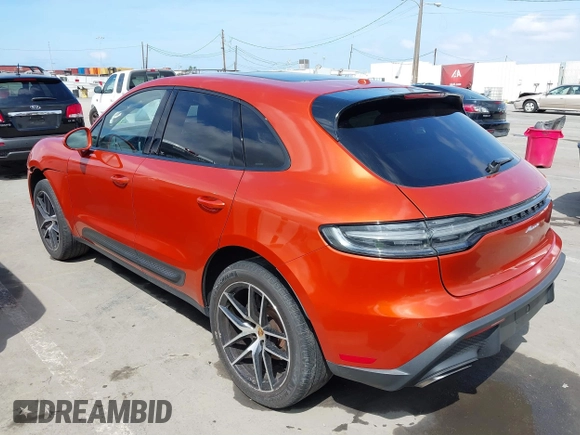 2022 Porsche Macan with VIN WP1AA2A58NLB02500, listed as a IAAI auction lot 41814621 with 54,765 mi miles and . Bid and sale history available at DreamBid. Image 3.