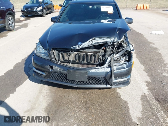 2012 Mercedes-Benz C-Class C 300 Sport with VIN WDDGF8BB4CR192944, listed as a IAAI auction lot 41763293 with 89,422 mi miles. Bid and sale history available at carsss.com. Image 6.