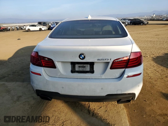 2012 BMW 5 Series 550i with VIN WBAFR9C57CDX79225, listed as a Copart auction lot 84459564 with Not Provided miles and Salvage Title. Bid and sale history available at carsss.com. Image 6.
