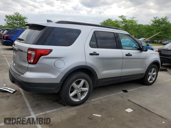 2018 Ford Explorer with VIN 1FM5K8B83JGB76224, listed as a Copart auction lot 55085475 with 101,284 mi miles and Salvage title. Bid and sale history available at DreamBid. Image 3.