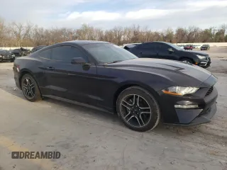 2022 Ford Mustang EcoBoost with VIN 1FA6P8TH9N5131630, listed as a Copart auction lot 44463773 with 11,137 mi miles. Bid and sale history available at carsss.com. Image 4.