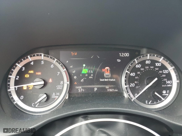 2022 Toyota Highlander XSE with VIN 5TDJZRBHXNS249170, listed as a Copart auction lot 47853605 with 31,821 mi miles and Salvage Title. Bid and sale history available at carsss.com. Image 9.