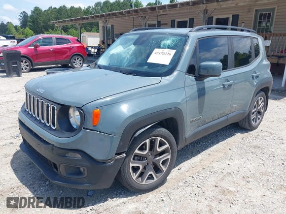 2017 Jeep Renegade Altitude with VIN ZACCJABB7HPG32997, listed as a IAAI auction lot 42370226 with 96,774 mi miles and . Bid and sale history available at DreamBid. Image 2.