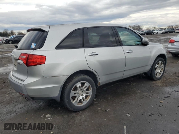 2009 Acura MDX Tech Pkg with VIN 2HNYD28699H517845, listed as a Copart auction lot 82189204 with 193,157 mi miles and Clean Title. Bid and sale history available at carsss.com. Image 3.
