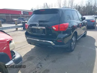2017 Nissan Pathfinder SL with VIN 5N1DR2MM2HC694597, listed as a IAAI auction lot 41843269 with 115,583 mi miles. Bid and sale history available at carsss.com. Image 4.