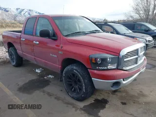 2008 Dodge 1500 SLT with VIN 1D7HU18288J202163, listed as a IAAI auction lot 41386500 with 161,213 mi miles. Bid and sale history available at carsss.com. Image 1.