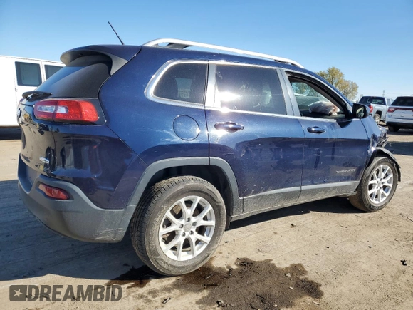 2015 Jeep Cherokee Latitude with VIN 1C4PJMCB9FW709077, listed as a Copart auction lot 76240454 with 104,882 mi miles and Salvage Title. Bid and sale history available at DreamBid. Image 3.