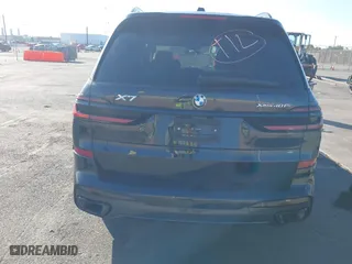 2025 BMW X7 xDrive40i with VIN 5UX23EM03S9Y00103, listed as a IAAI auction lot 41636168 with 1 mi miles. Bid and sale history available at carsss.com. Image 16.