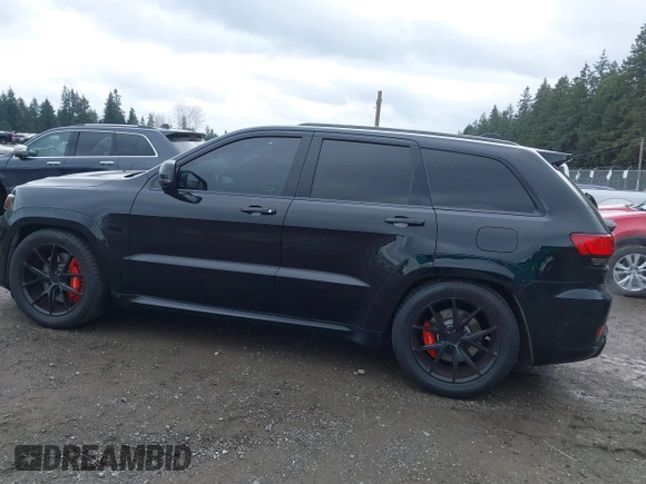 2017 Jeep Grand Cherokee SRT with VIN 1C4RJFDJ0HC790873, listed as a IAAI auction lot 41866806 with 37,785 mi miles. Bid and sale history available at carsss.com. Image 14.
