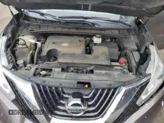 2017 Nissan Murano S z VIN 5N1AZ2MH9HN203792, wystawiony jako Copart lot #54943445 z przebiegiem 93 876 mil mil oraz Szkoda całkowita • Salvage title. Historia ofert i sprzedaży dostępna na DreamBid. Obrazek 11.