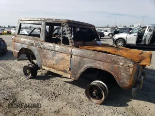 1969 Ford Bronco z VIN U15GLF78758, wystawiony jako Copart lot #47116955 z przebiegiem Nie podano mil oraz Nie do naprawy • Non repairable. Historia ofert i sprzedaży dostępna na DreamBid. Obrazek 4.