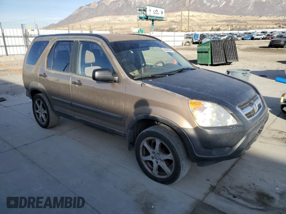 2002 Honda CR-V LX with VIN JHLRD68532C014509, listed as a Copart auction lot 86043944 with 202,988 mi miles and Salvage Title. Bid and sale history available at DreamBid. Image 4.