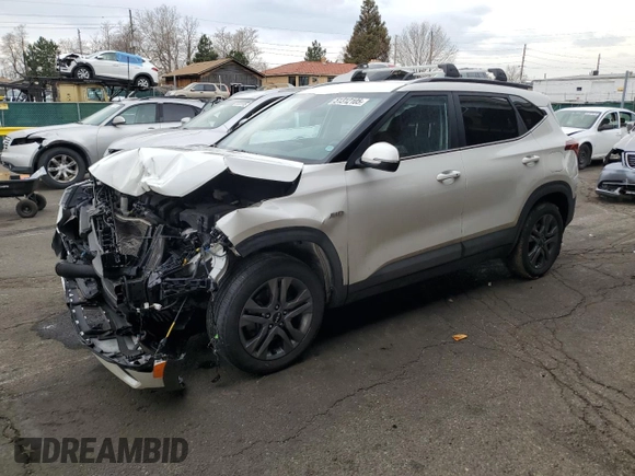 2023 Kia Seltos S z VIN KNDEUCAAXP7401608, wystawiony jako Copart lot #51312105 z przebiegiem 31 249 mil mil oraz Szkoda całkowita • Salvage title. Historia ofert i sprzedaży dostępna na DreamBid. Obrazek 1.