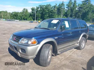 2001 Mitsubishi Montero Sport LS with VIN JA4MT31H81P039209, listed as a IAAI auction lot 41592089 with 174,416 mi miles. Bid and sale history available at carsss.com. Image 12.