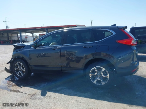 2018 Honda CR-V EX-L with VIN 7FARW1H85JE043696, listed as a IAAI auction lot 41966273 with 134,091 mi miles. Bid and sale history available at carsss.com. Image 14.