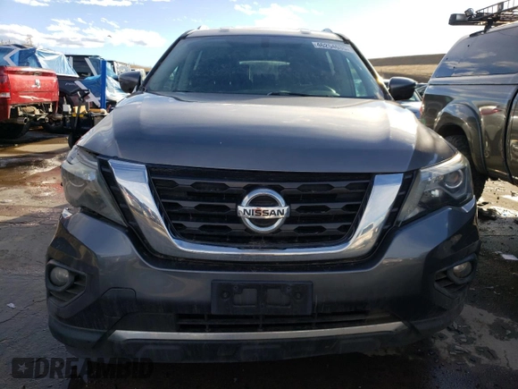 2017 Nissan Pathfinder SV with VIN 5N1DR2MM0HC631823, listed as a Copart auction lot 46254635 with 115,696 mi miles and Salvage Title. Bid and sale history available at carsss.com. Image 5.
