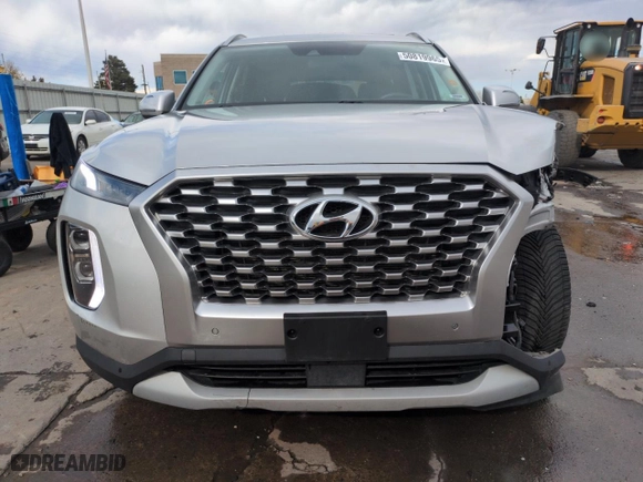 2022 Hyundai Palisade SEL with VIN KM8R4DHE8NU404713, listed as a Copart auction lot 50819965 with 56,593 mi miles and Salvage Title. Bid and sale history available at carsss.com. Image 5.
