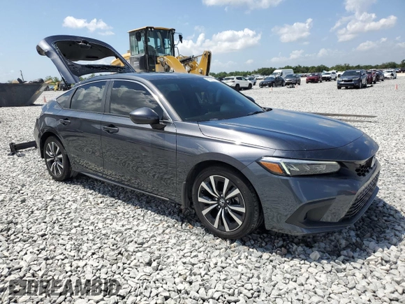 2023 Honda Civic EX-L z VIN 19XFL1H72PE010913, wystawiony jako Copart lot #51608005 z przebiegiem 35 961 mil mil oraz Szkoda całkowita • Salvage title. Historia ofert i sprzedaży dostępna na DreamBid. Obrazek 4.