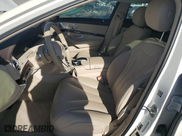 2020 Mercedes-Benz S-Class S 450 with VIN WDDUG6GB7LA503701, listed as a Copart auction lot 80995194 with 35,707 mi miles and Salvage Title. Bid and sale history available at carsss.com. Image 7.