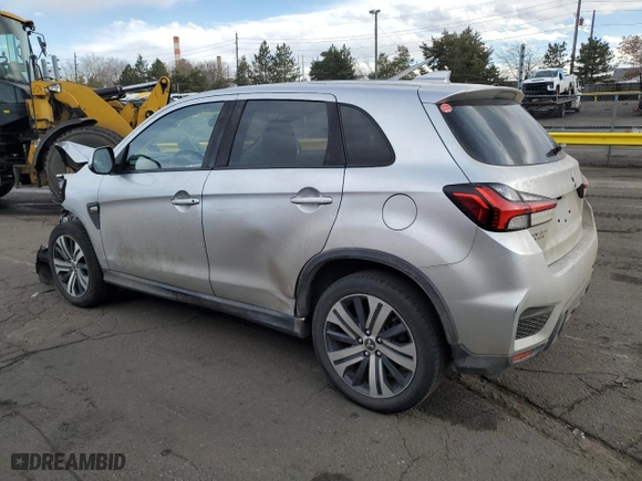 2020 Mitsubishi Outlander Sport ES 2.0 with VIN JA4AP3AU9LU021505, listed as a Copart auction lot 46951385 with 71,447 mi miles and Salvage Title. Bid and sale history available at carsss.com. Image 2.