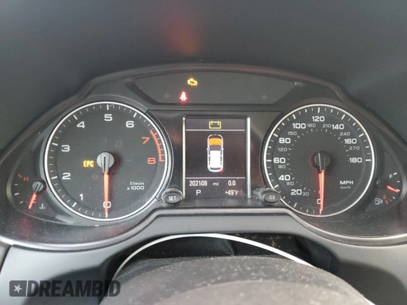 2010 Audi Q5 Premium Plus z VIN WA1LKAFP7AA098807, wystawiony jako Copart lot #50611125 z przebiegiem 202 108 mil mil oraz Czysty tytuł • Clean title. Historia ofert i sprzedaży dostępna na DreamBid. Obrazek 9.