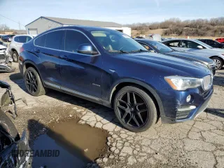2016 BMW X4 xDrive28i z VIN 5UXXW3C51G0R18922, wystawiony jako Copart lot #51652645 z przebiegiem 255 151 mil mil oraz Tytuł czysty. Historia ofert i sprzedaży dostępna na DreamBid. Obrazek 4.
