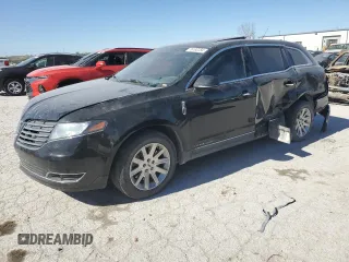 2017 Lincoln MKT with VIN 2LMHJ5NK2HBL01564, listed as a Copart auction lot 76192284 with 165,452 mi miles and Salvage Title. Bid and sale history available at DreamBid. Image 1.