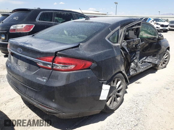 2017 Ford Fusion Hybrid SE with VIN 3FA6P0LU1HR301964, listed as a Copart auction lot 50848065 with 251,885 mi miles and Salvage title. Bid and sale history available at DreamBid. Image 3.
