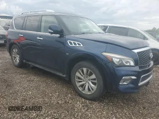 2017 Infiniti QX80 with VIN JN8AZ2NF7H9644383, listed as a Copart auction lot 49995815 with Not provided miles and Clean title. Bid and sale history available at DreamBid. Image 4.