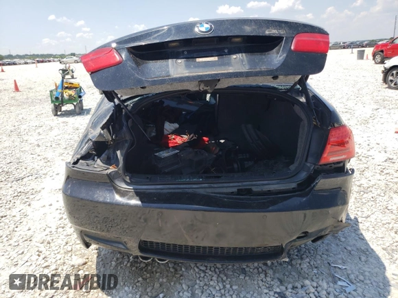 2012 BMW M3 with VIN WBSKG9C53CE798011, listed as a Copart auction lot 59282304 with Not provided miles and Salvage title. Bid and sale history available at DreamBid. Image 6.