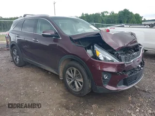 2019 Kia Sorento EX Sport with VIN 5XYPH4A59KG470940, listed as a IAAI auction lot 42384742 with 71,687 mi miles and . Bid and sale history available at DreamBid. Image 1.