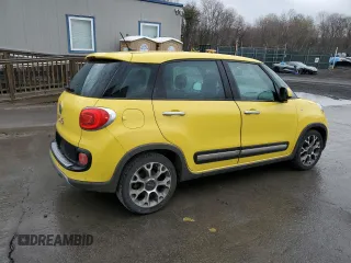 2014 FIAT 500L Trekking z VIN ZFBCFADH0EZ020854, wystawiony jako Copart lot #52363925 z przebiegiem 108 021 mil mil oraz Szkoda całkowita • Salvage title. Historia ofert i sprzedaży dostępna na DreamBid. Obrazek 3.