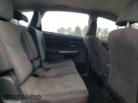2013 Toyota Prius Two with VIN JTDZN3EU1D3208401, listed as a Copart auction lot 52392355 with 239,345 mi miles and Salvage Title. Bid and sale history available at carsss.com. Image 10.