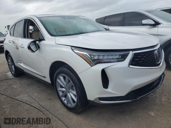 2024 Acura RDX with VIN 5J8TC2H32RL040009, listed as a Copart auction lot 74537804 with 0 mi miles and Salvage Title. Bid and sale history available at carsss.com. Image 4.