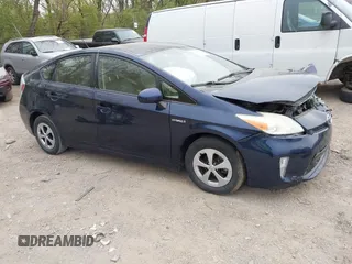 2012 Toyota Prius One with VIN JTDKN3DU0C1525647, listed as a IAAI auction lot 42051971 with 134,330 mi miles and . Bid and sale history available at carsss.com. Image 1.