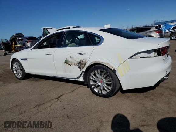 2020 Jaguar XF with VIN SAJBK4FX5LCY83189, listed as a Copart auction lot 47602005 with 10,708 mi miles and Salvage Title. Bid and sale history available at DreamBid. Image 2.
